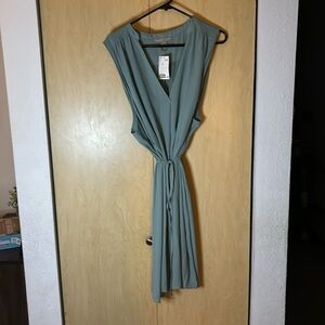 H & M short dress pale blue size XXL